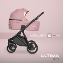 RIKO ULTIMA ULTRA LIGHT 2w1 Wózek wielofunkcyjny z ultralekką gondolą - 02 PINK