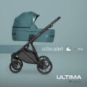 RIKO ULTIMA ULTRA LIGHT 2w1 Wózek wielofunkcyjny z ultralekką gondolą - 03 LAGOON