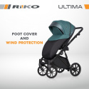 RIKO ULTIMA ULTRA LIGHT 2w1 Wózek wielofunkcyjny z ultralekką gondolą - 03 LAGOON