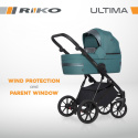 RIKO ULTIMA ULTRA LIGHT 3w1 Wózek wielofunkcyjny z ultralekką gondolą i fotelikem 0-13 kg - 01 GREY FOX