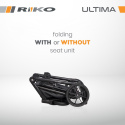 RIKO ULTIMA ULTRA LIGHT 2w1 Wózek wielofunkcyjny z ultralekką gondolą - 05 ANTHRACITE