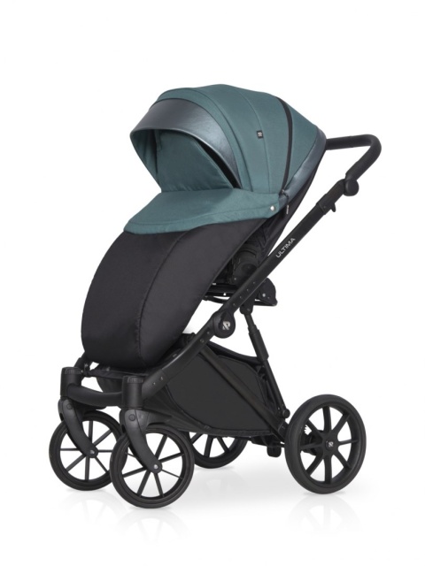 RIKO ULTIMA ULTRA LIGHT 3w1 Wózek wielofunkcyjny z ultralekką gondolą i fotelikem 0-13 kg - 03 LAGOON