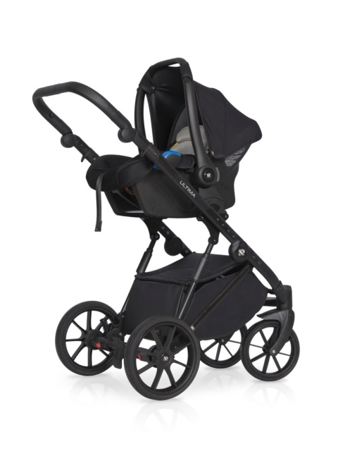 RIKO ULTIMA ULTRA LIGHT 3w1 Wózek wielofunkcyjny z ultralekką gondolą i fotelikem 0-13 kg - 05 ANTHRACITE