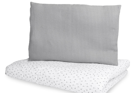 Sensillo POŚCIEL 2-EL. WAFEL DMUCHAWCE GRAFITOWY 100X135 CM