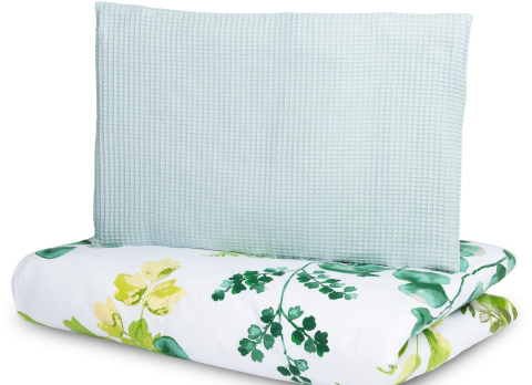 Sensillo POŚCIEL 2-EL. WAFEL EUKALIPTUS MIĘTOWY 100X135 CM