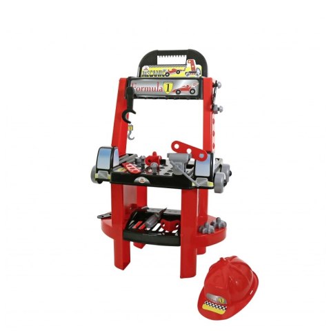 Zestaw Majsterkowicza "Super Mechanik" + Zestaw Narzędzi Klocki Konstrukcyjne "Wynalazca" Polesie