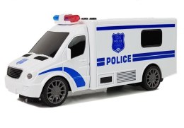 Auto Zdalnie Sterowane R/C Policja Dźwięk Światła 27 Mhz