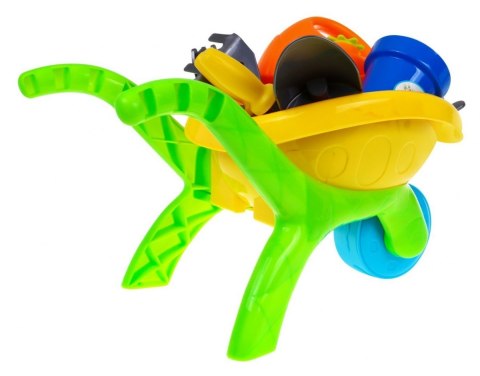 Duży zestaw ogrodnika Taczki 17 el.