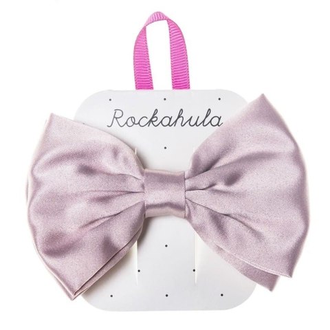 Rockahula Kids - spinka do włosów Satin lux Double bow Pink