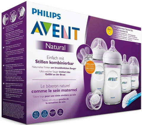 Zestaw startowy Philips AVENT Natural 2.0 SCD301/01