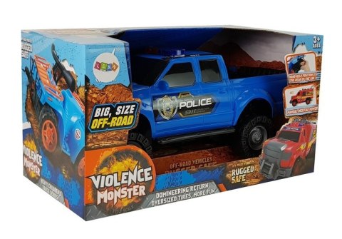 Auto Policyjne z Naciągiem Pick Up Policja Niebieskie 41 cm