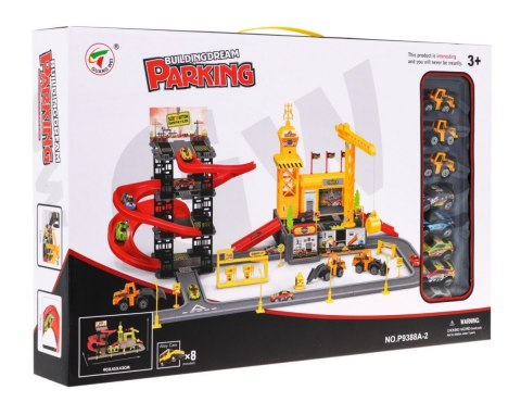 Duży Park Budowy Auta