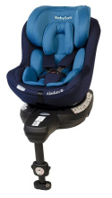 ALASKAN BabySafe 0-18 kg i-Size obrotowy fotelik samochodowy tyłem do 105 cm - niebieski