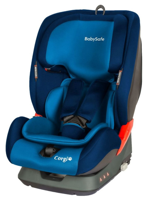 CORGI BabySafe fotelik samochodowy 9-36kg - niebieski