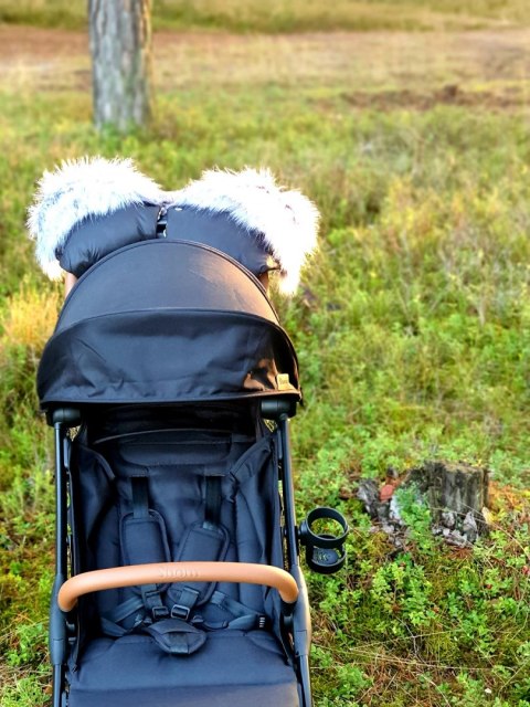 Mufka do wózka Dodo czarna