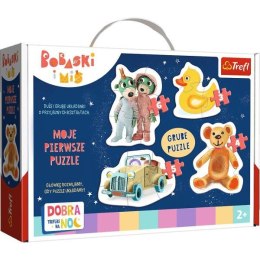 Puzzle Baby Classic - Urocze Bobaski - Dobranoc, Trefliki na dobranoc 36095 Trefl p6