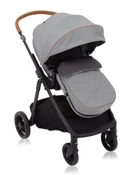 NEAR2ME GRACO Wózek wielofunkcyjny z regulacją wysokości - wersja spacerowa - STEEPLE GREY