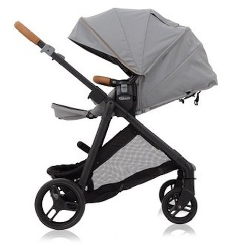 NEAR2ME GRACO Wózek wielofunkcyjny z regulacją wysokości - wersja spacerowa - STEEPLE GREY