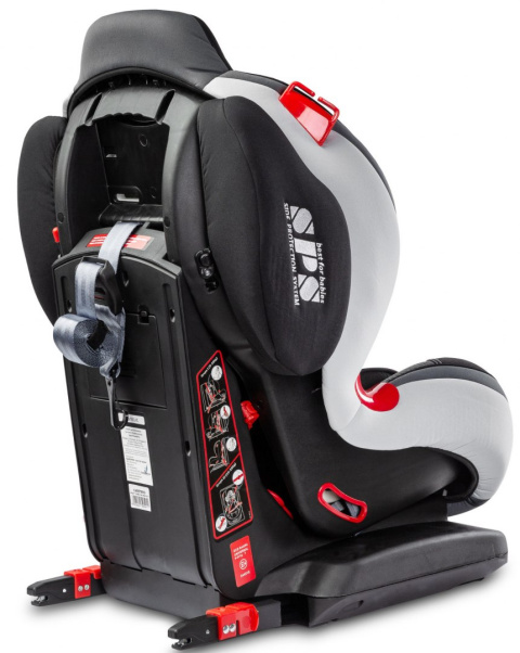 Sport Turbo Fix CARETERO fotelik samochodowy 9-25kg Isofix TopTether - Graphite