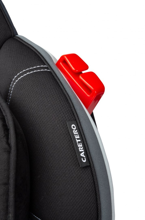 Sport Turbo Fix CARETERO fotelik samochodowy 9-25kg Isofix TopTether - Graphite