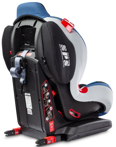 Sport Turbo Fix CARETERO fotelik samochodowy 9-25kg Isofix TopTether - Navy