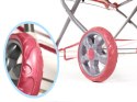 Wózek dla lalek metalowy składany spacerówka/gondola 2w1