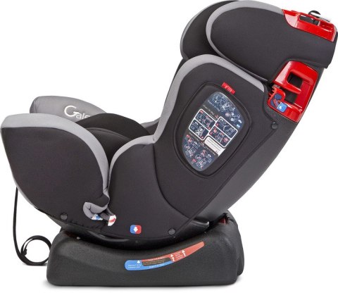 FOTELIK SAMOCHODOWY GALEN 0-36 KG GREY CARETERO