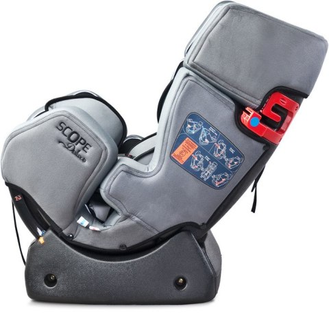 FOTELIK SAMOCHODOWY SCOPE DELUXE 0-25 KG GRAPHITE