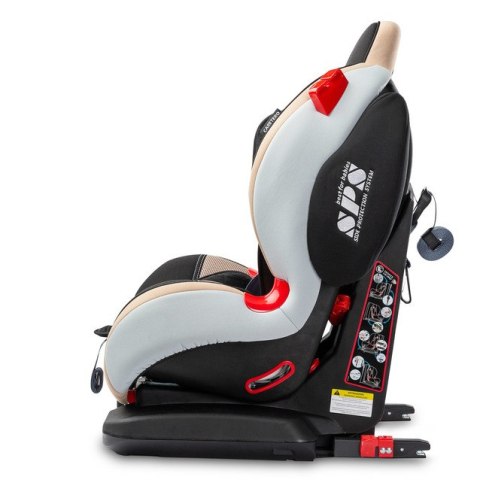 FOTELIK SPORT TURBO FIX 9-25 BEIGE CARETERO