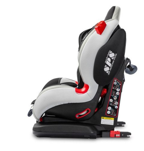 FOTELIK SPORT TURBO FIX 9-25 GREY CARETERO