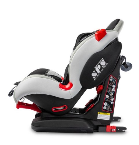 FOTELIK SPORT TURBO FIX 9-25 GREY CARETERO