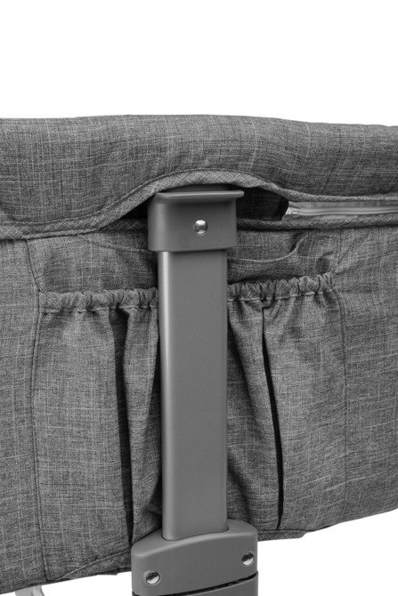 ŁÓŻECZKO SLEEP2GETHER GRAPHITE CARETERO