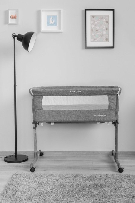 ŁÓŻECZKO SLEEP2GETHER GRAPHITE CARETERO