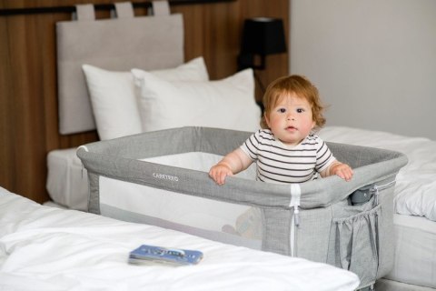 ŁÓŻECZKO SLEEP2GETHER GRAPHITE CARETERO