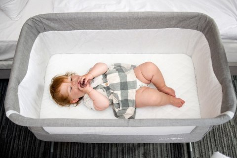 ŁÓŻECZKO SLEEP2GETHER GRAPHITE CARETERO