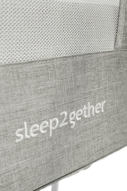 ŁÓŻECZKO SLEEP2GETHER GREY CARETERO