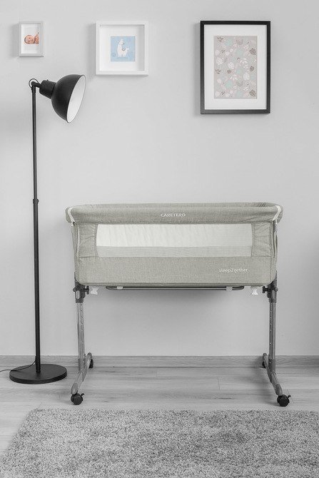 ŁÓŻECZKO SLEEP2GETHER GREY CARETERO