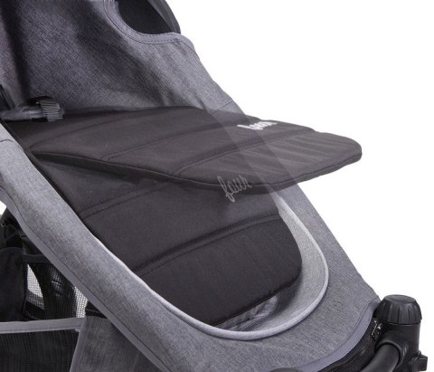 WÓZEK SPACEROWY FOUR BLACK CARETERO