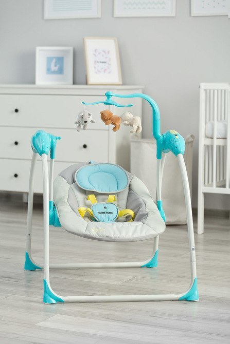 HUŚTAWKA ELEKTRYCZNA LOOP BLUE CARETERO