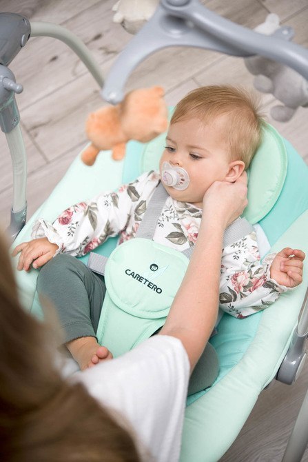 HUŚTAWKA ELEKTRYCZNA LOOP MINT CARETERO