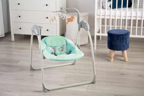 HUŚTAWKA ELEKTRYCZNA LOOP MINT CARETERO