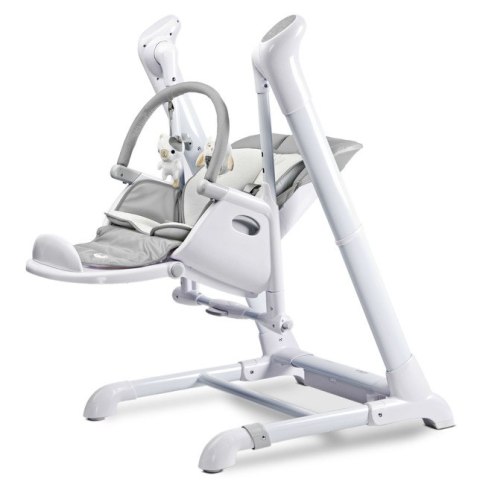 KRZESEŁKO + HUŚTAWKA INDIGO GREY CARETERO