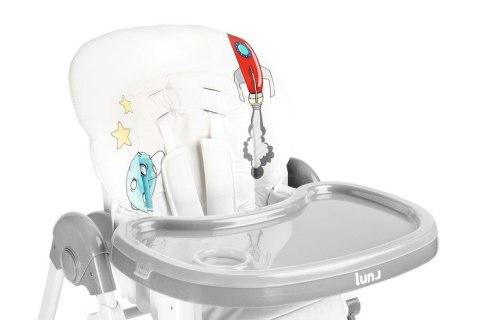 KRZESEŁKO DO KARMIENIA LUNA GREY CARETERO