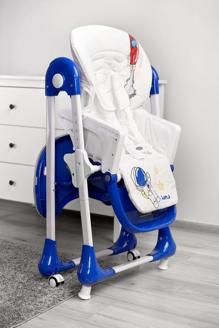 KRZESEŁKO DO KARMIENIA LUNA NAVY CARETERO