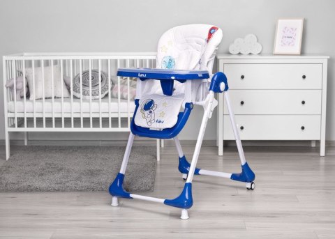KRZESEŁKO DO KARMIENIA LUNA NAVY CARETERO
