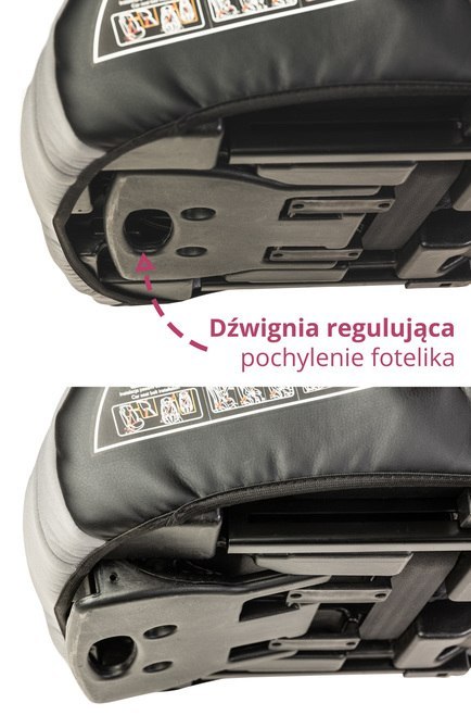 FOTELIK CAMELEON 9-36 KG ISOFIX GRAPHITE