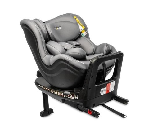 FOTELIK TWISTY FIX I-SIZE 0-18 GREY CARETERO