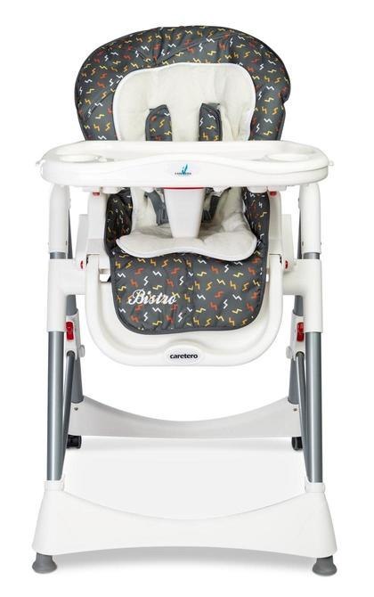 KRZESEŁKO DO KARMIENIA BISTRO 2019 GRAPHITE CARETERO