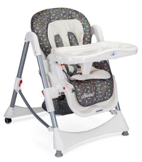 KRZESEŁKO DO KARMIENIA BISTRO 2019 GRAPHITE CARETERO