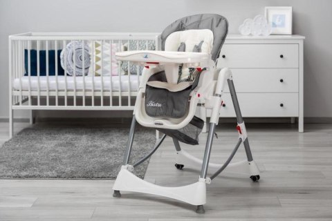 KRZESEŁKO DO KARMIENIA BISTRO 2019 GREY CARETERO